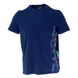 Just Cavalli Graphic Tee Men blue Shirts